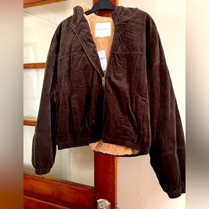 American Eagle XL Brown Corduroy Jacket